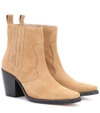 GANNI EXCLUSIVE TO MYTHERESA.COM - RITA SUEDE ANKLE BOOTS,P00275214