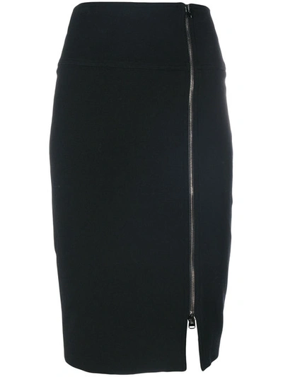 Tom Ford Side-zip Fitted Pencil Skirt In Black | ModeSens