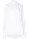 ELLERY classic pleated shirt,DRYCLEANONLY