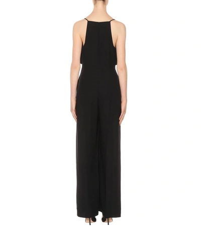 Shop Alexander Wang T Crêpe Jumpsuit In Black