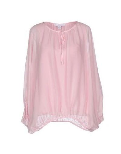 Shop Diane Von Furstenberg Blouses In Pink