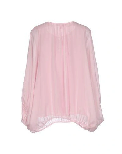 Shop Diane Von Furstenberg Blouses In Pink