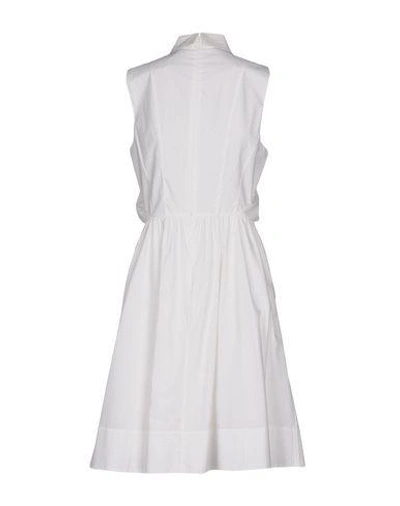 Shop Marc By Marc Jacobs Knee-length Dresses In White