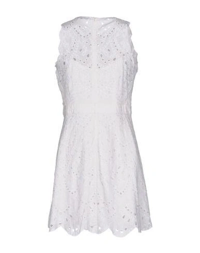 Shop Michael Michael Kors Short Dresses In White