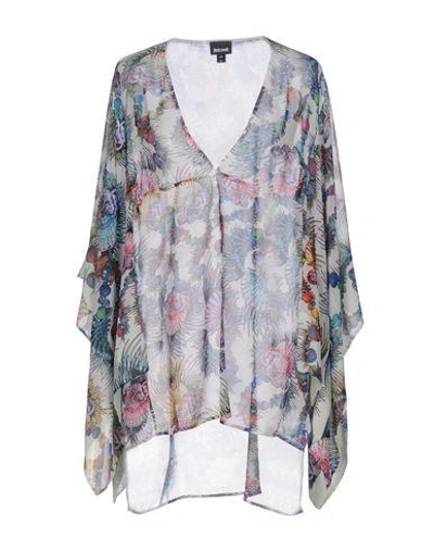 Shop Just Cavalli Woman Top White Size 12 Polyester