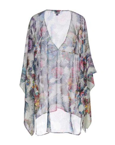 Shop Just Cavalli Woman Top White Size 12 Polyester