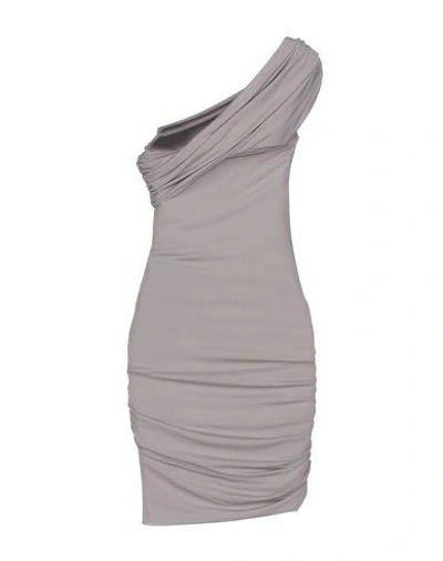 Shop Pierre Balmain Short Dress In Light Grey