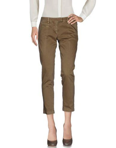 Dondup Casual Pants In Khaki