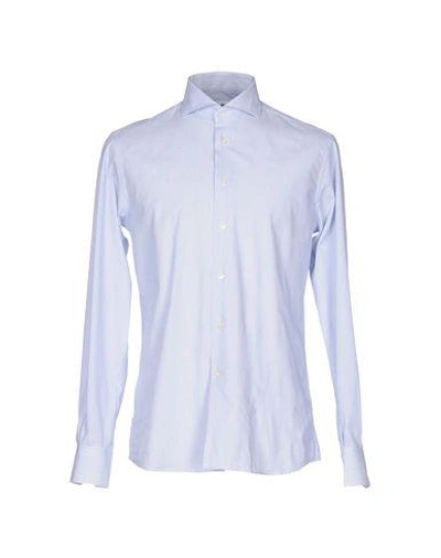 Shop Pierre Balmain Shirts In Blue