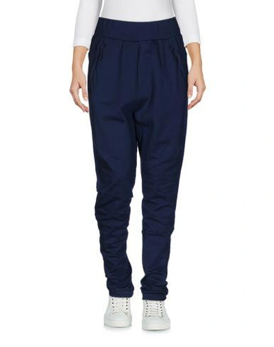 Adidas Originals Casual Pants In Dark Blue
