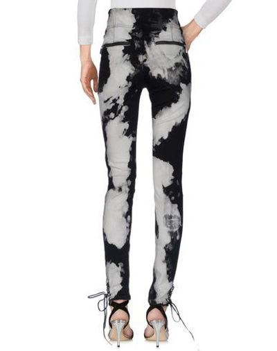 Shop Marcelo Burlon County Of Milan Denim Pants In Black