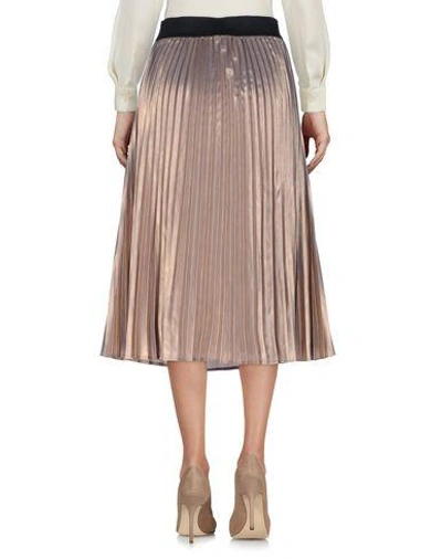 Shop Essentiel Antwerp 3/4 Length Skirt In Light Brown