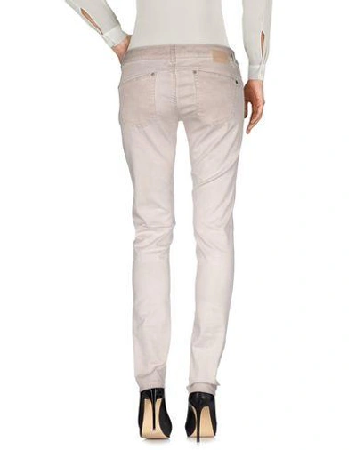 Shop Pinko Casual Pants In Light Grey