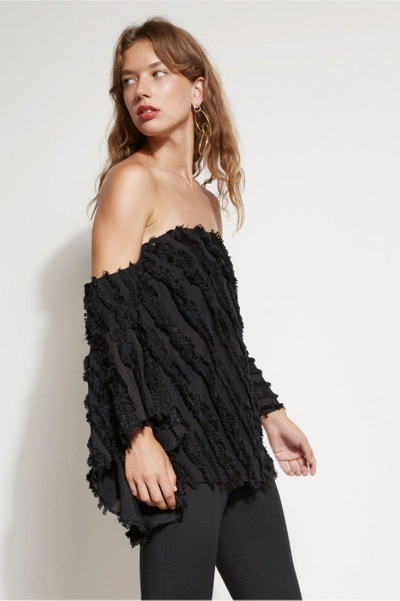 Shop C/meo Collective Recollection Long Sleeve Top In Black