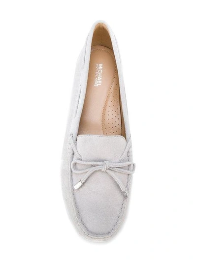 Shop Michael Michael Kors Drawstring Loafers - Grey