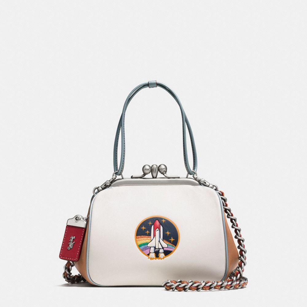 coach kisslock frame bag