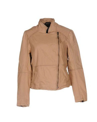 Shop Muubaa Bikerjacke In Pale Pink