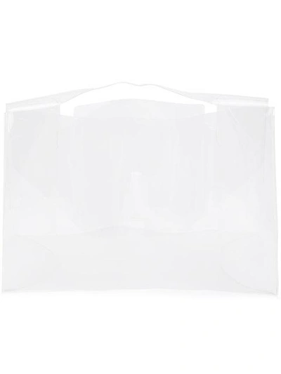 Shop Valextra Plastic Layer Protection In White