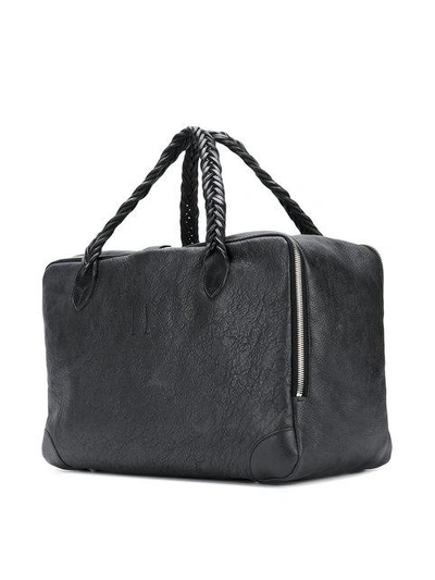 Shop Golden Goose Deluxe Brand Equipage Luggage Tote - Black
