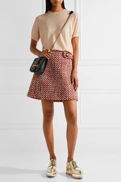 prada platform brogues womens