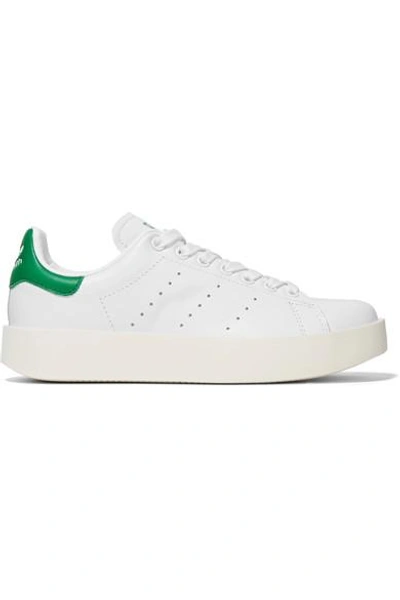 Shop Adidas Originals Stan Smith Bold Leather Sneakers