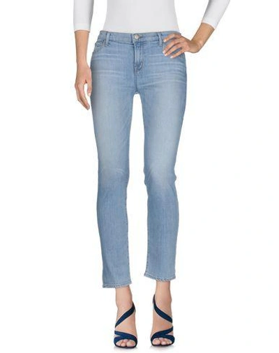 Shop J Brand Denim Pants In Blue