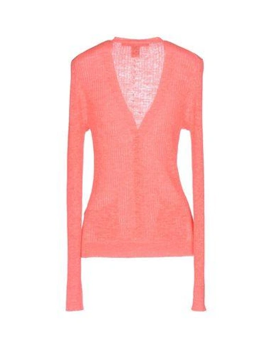 Shop Marc By Marc Jacobs Cardigans In Coral