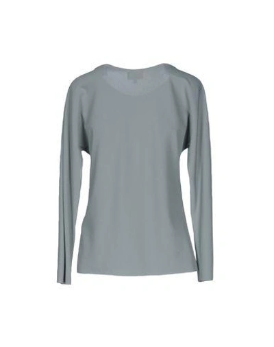 Shop Giorgio Armani T-shirt In Grey