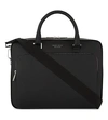 HUGO BOSS Signature slim leather briefcase