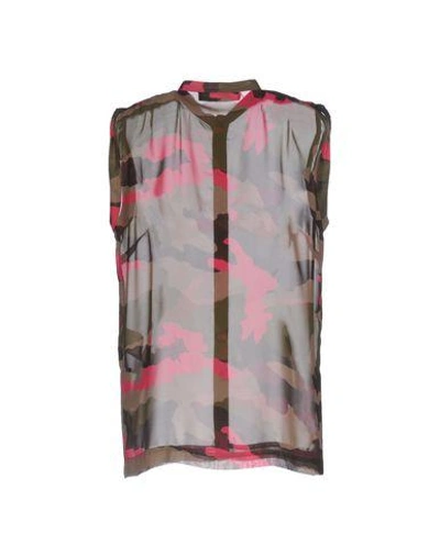 Shop Love Moschino In Military Green