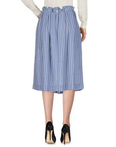 Shop Mother Of Pearl Midi Skirts In Blue