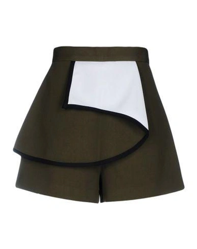Shop Finders Keepers Shorts In Military Green