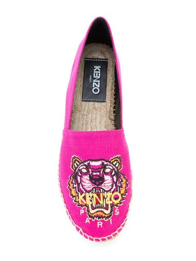 Shop Kenzo Tiger Espadrilles - Pink