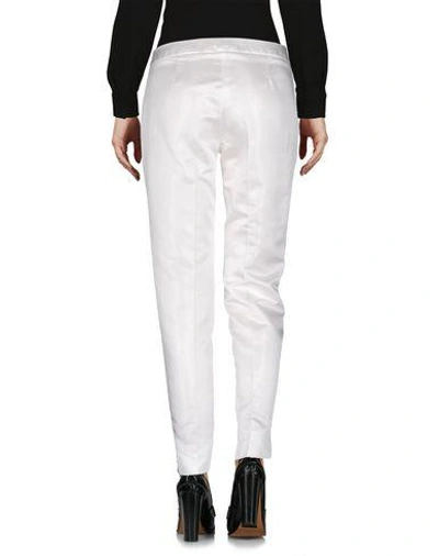 Shop Pierre Balmain Casual Pants In White