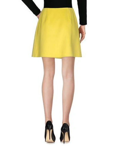 Shop Ermanno Scervino Midi Skirts In Yellow