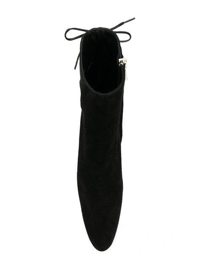 Shop Dorateymur Elephant Heel Boots In Black
