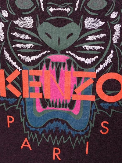 Shop Kenzo Tiger T-shirt - Pink