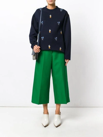 Shop Marni Cropped Trousers