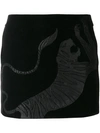 SAINT LAURENT tiger print skirt,486307Y006R12229980