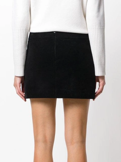 Shop Saint Laurent Tiger Print Skirt