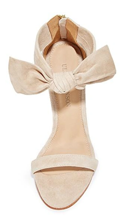 Shop Ulla Johnson Thecia Heels In Taupe