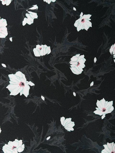 Shop Carven Floral Dress - Black