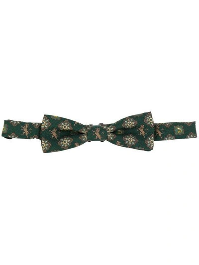 Shop Dolce & Gabbana Printed Bow Tie
