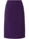 PAULE KA fitted pencil skirt,17H180J2212220923