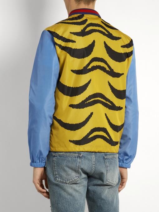 gucci tiger bomber jacket