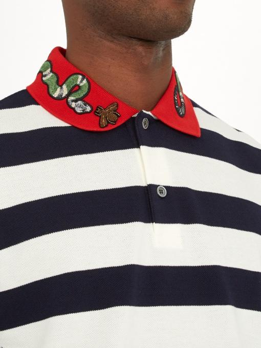 gucci polo snake shirt