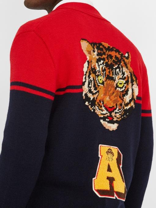 gucci cardigan tiger