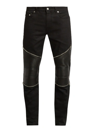 Saint laurent top moto jeans