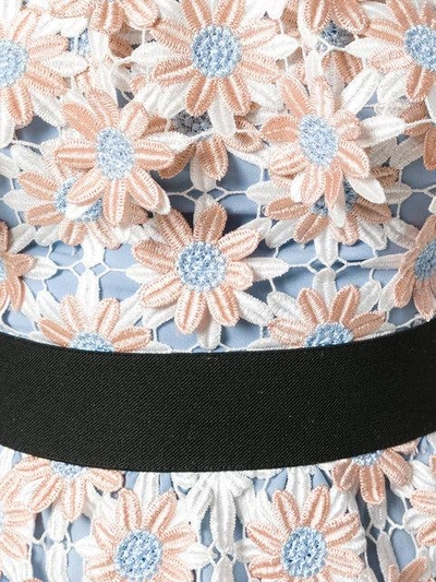 Self-portrait Off-the-shoulder Blouse In Pink