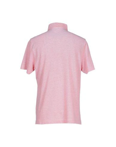 Shop Drumohr Polo Shirt In Red